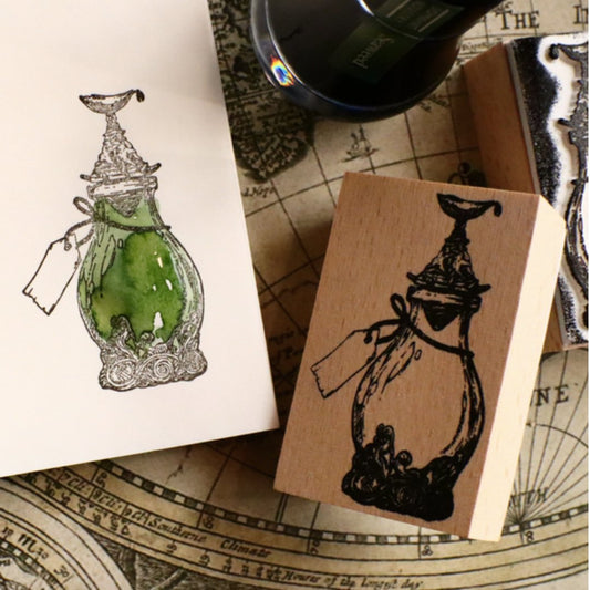 Tampon en bois | Bouteille de potion - Dominant Industry - millenotes