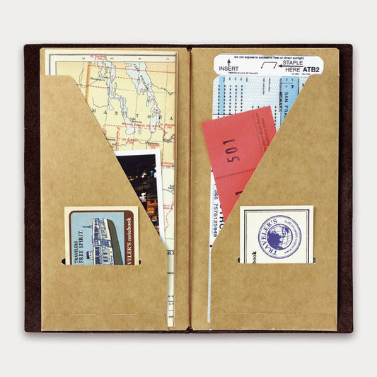 TRAVELER'S NOTEBOOK | 020 Dossier Papier Kraft (Regular) - TRAVELER'S COMPANY - millenotes