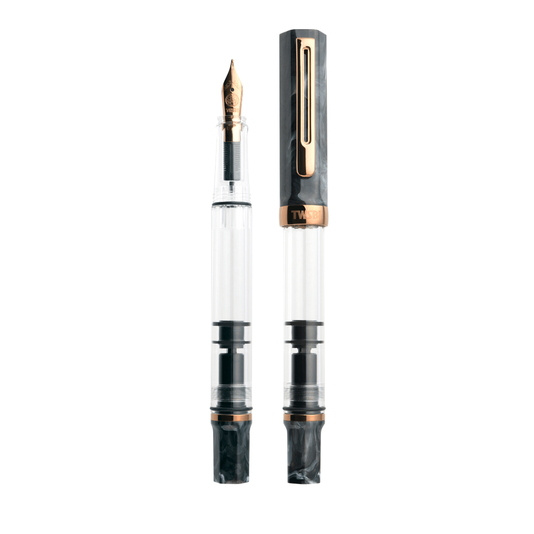 TWSBI ECO | Stylo plume | Black marble & Bronze - TWSBI - Extra - fine - millenotes