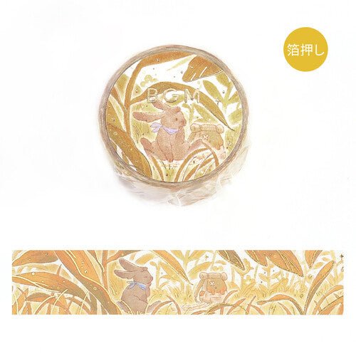 Washi Masking Tape Japonais BGM | Petit Lapin - BGM - millenotes