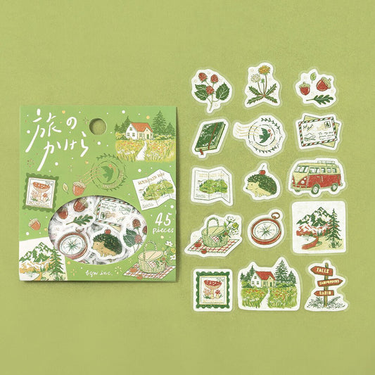 Washi Stickers | BGM | Voyage | Forêt - BGM - millenotes