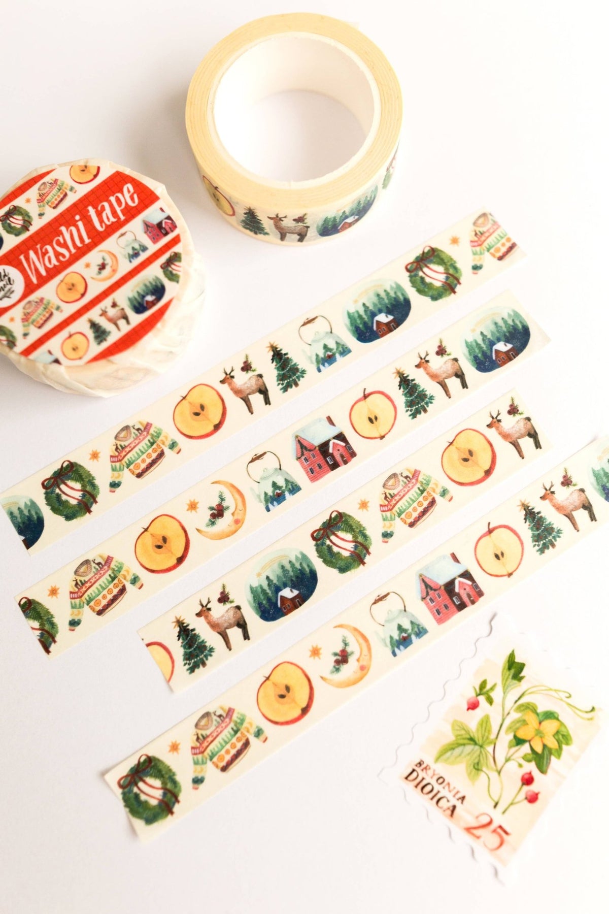 Washi tape | Wild Pencil Studio | Home For Christmas - Wild Pencil Studio - millenotes