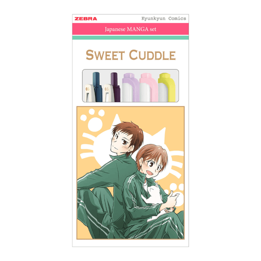 ZEBRA Set de Stylos MANGA japonais | Sweet Cuddle - ZEBRA - millenotes