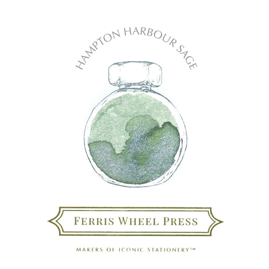 Encre pour stylo plume Ferris Wheel Press | Hampton Harbour Sage - Ferris Wheel Press - millenotes