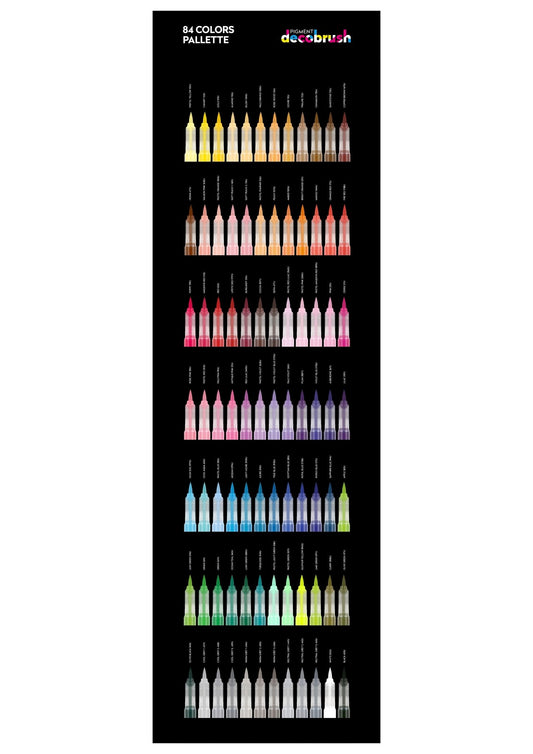 Feutres Karin Markers PIGMENT Décobrush - Karin Markers - WHITE 000U - millenotes