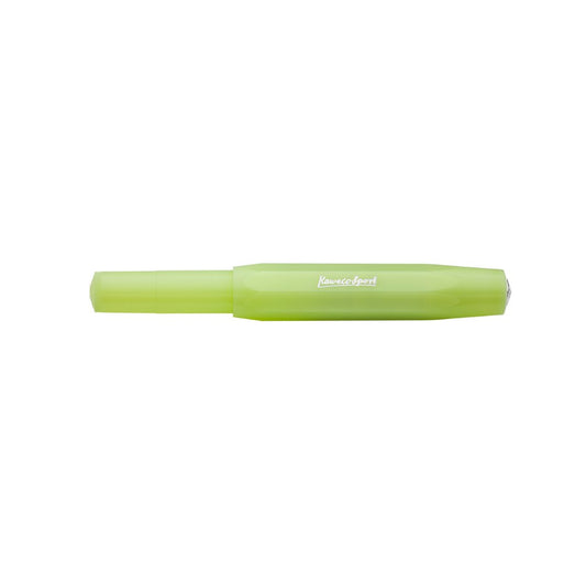 Kaweco FROSTED SPORT Stylo Roller Citron Vert Givré - Kaweco - millenotes