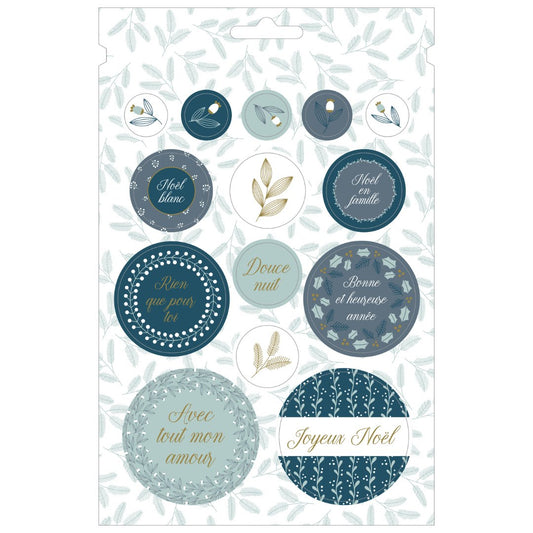 Livret de 168 stickers Artemio - Splendid Christmas - Stickers de Noël - Artemio - millenotes