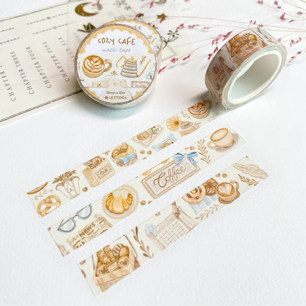 Masking tape | Cozy cafe - LET'TOOn - millenotes