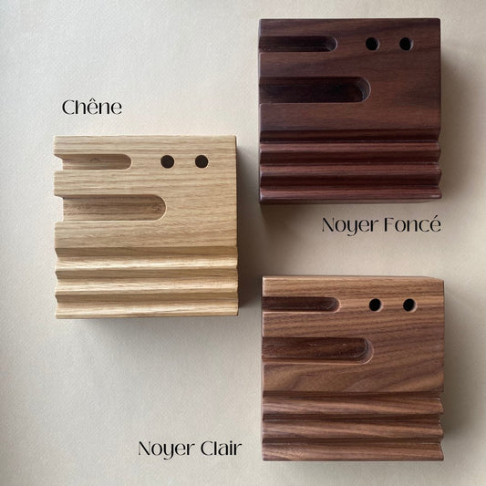 Organisateur de bureau | Business | Noyer - Nudo Design - Noyer clair - millenotes