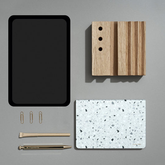 Organisateur de bureau | IPAD | Chêne - NUDO - millenotes