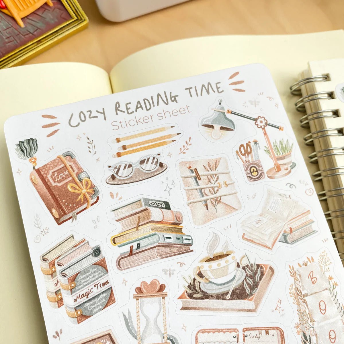 stickers-decoratifs-cozy-reading-time-lettoon-millenotes-628304