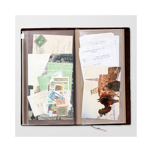 TRAVELER'S NOTEBOOK 008 Pochettes zippées (Classique) - TRAVELER'S COMPANY - millenotes