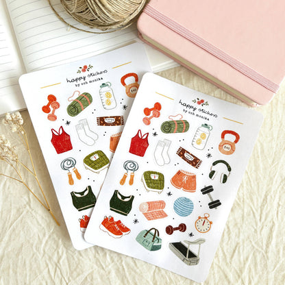 Decorative stickers | Och Monika | Fitness