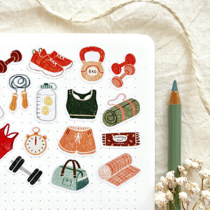 Decorative stickers | Och Monika | Fitness
