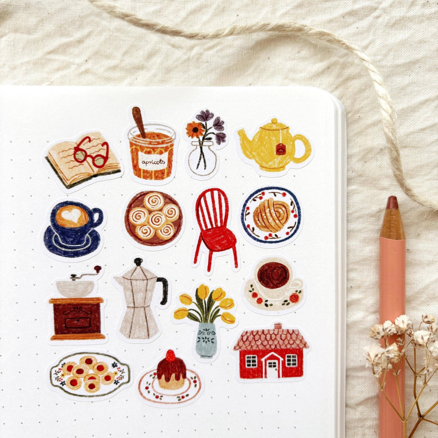 Stickers décoratifs | Och Monika | Hygge Coffee Break