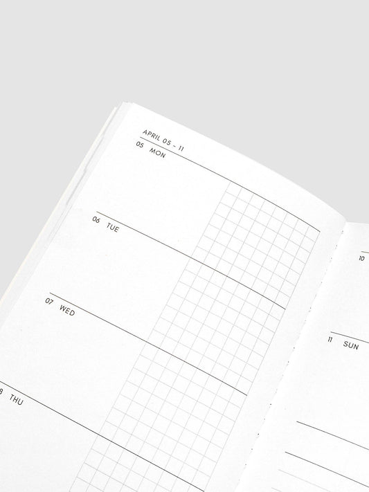 Cloth & Paper | Agenda hebdomadaire 2027 | Pocket Plus