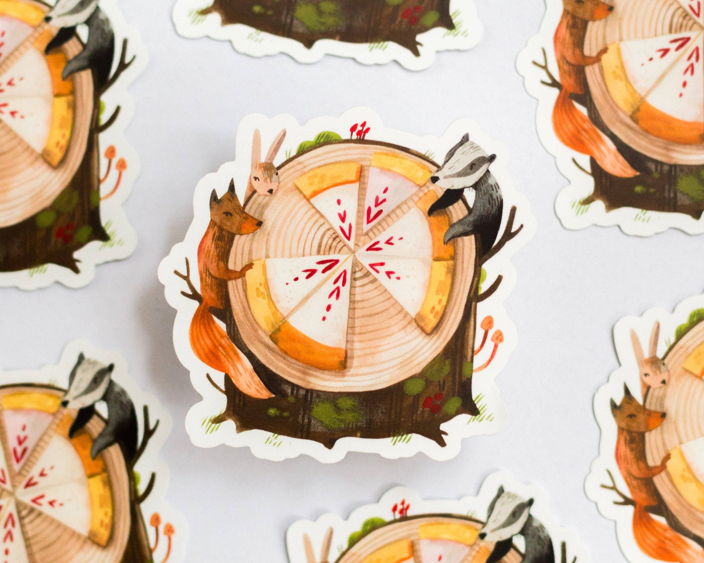 Naklejka winylowa | Wild Pencil Studio | Forest Feast