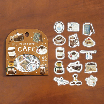 Washi Stickers | BGM | Petit Story | Café