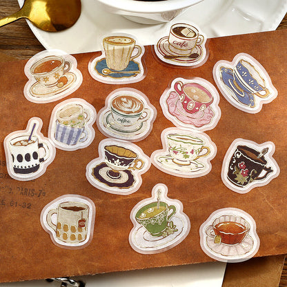 Washi Stickers | BGM | IPPAI | Tasses de thé