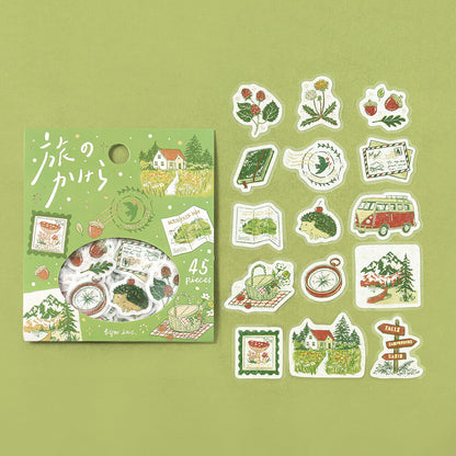 Washi Stickers | BGM | Voyage | Forêt