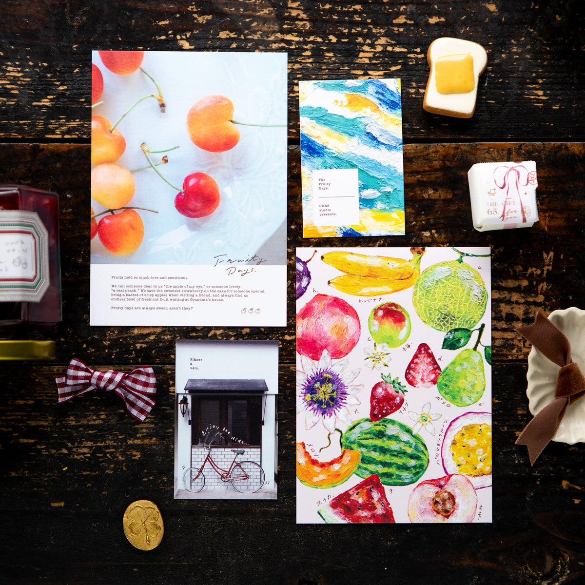 Ours studio postcard set 2