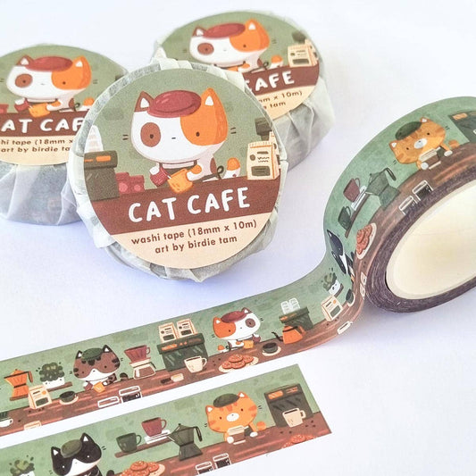 Washi Tape | Birdie Tam | Cat Cafe