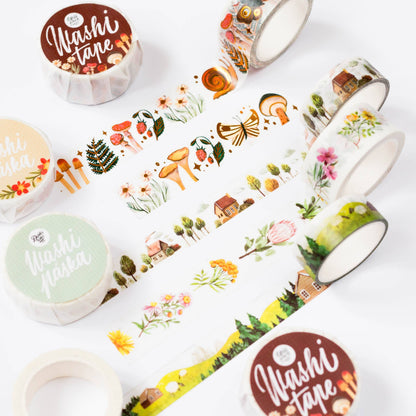 Washi tape | Wild Pencil Studio | Golden Forest
