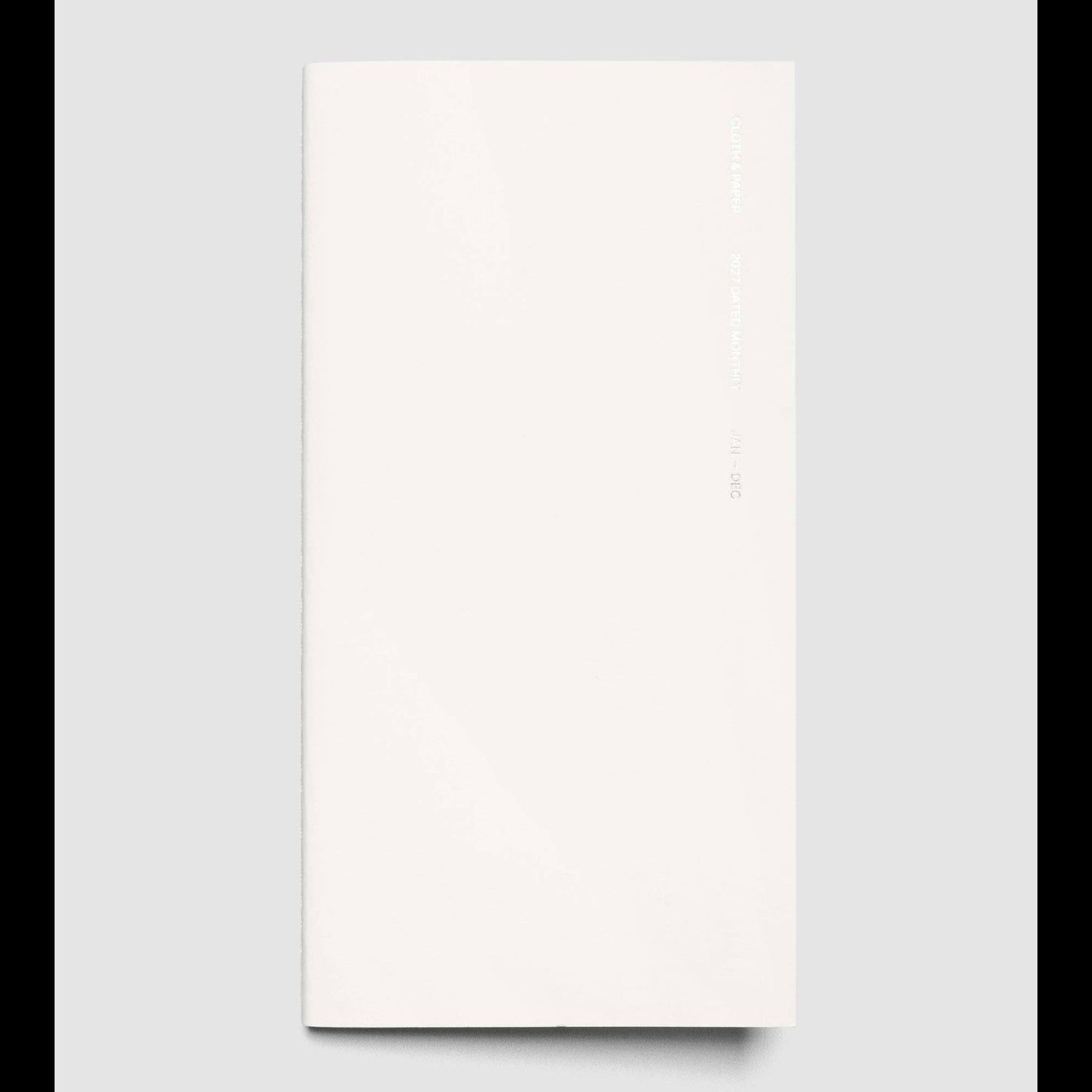 Cloth & Paper | Agenda mensuel 2027 | A5 Slim