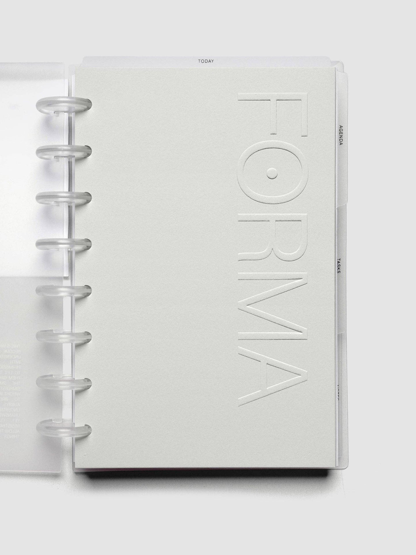 Cloth & Paper | System modułowego planera FORMA | Format Half Letter