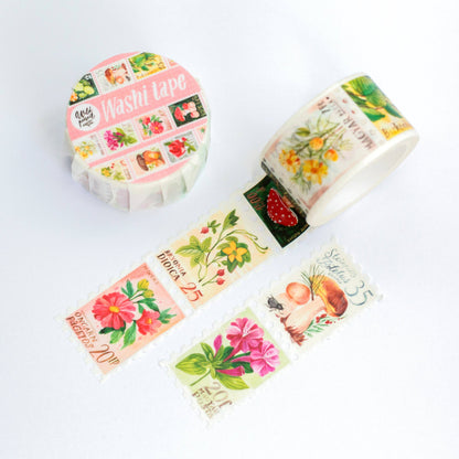 Washi tape | Wild Pencil Studio | Botanical Stamps