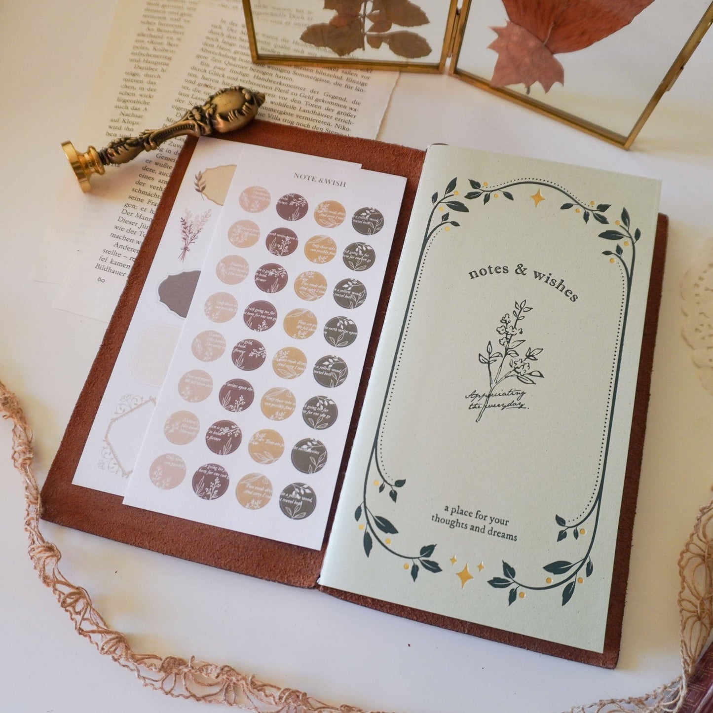 Insert TN Regular | Note & Wish | Mix Paper Journal