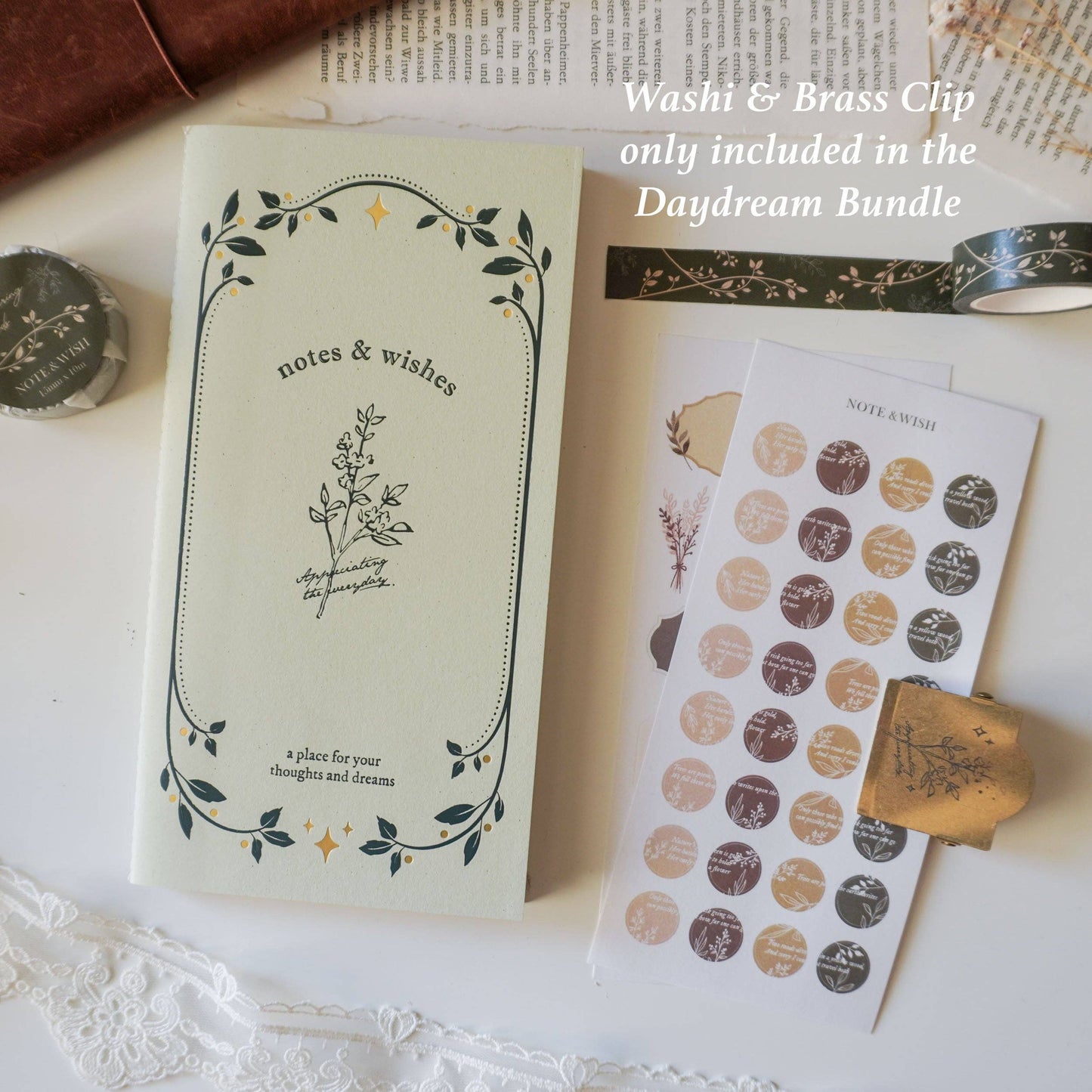Insert TN Regular | Note & Wish | Mix Paper Journal