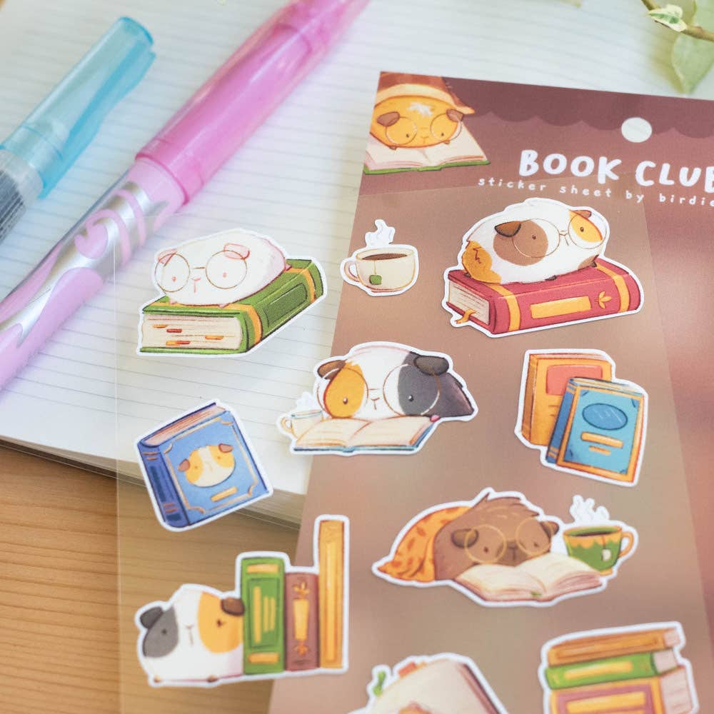 Stickers | Birdie Tam | Guinea pig book club