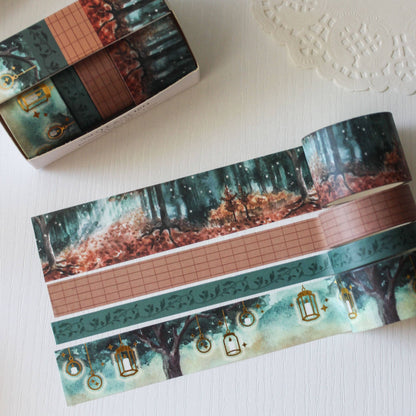 Ensemble de washi tape | Note & Wish | Enchanted Forest