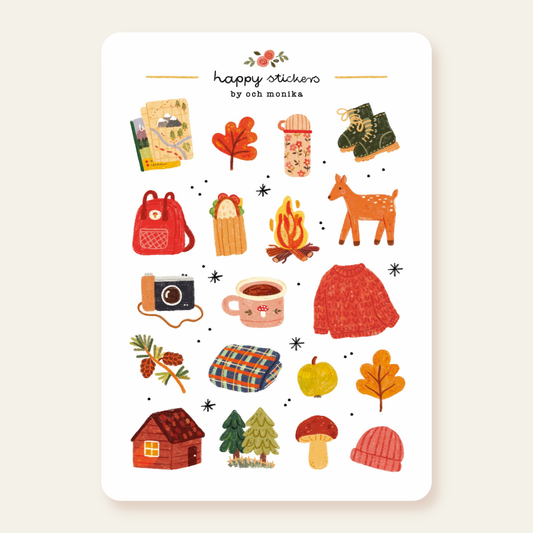 Decorative Stickers | Och Monika | Hiking