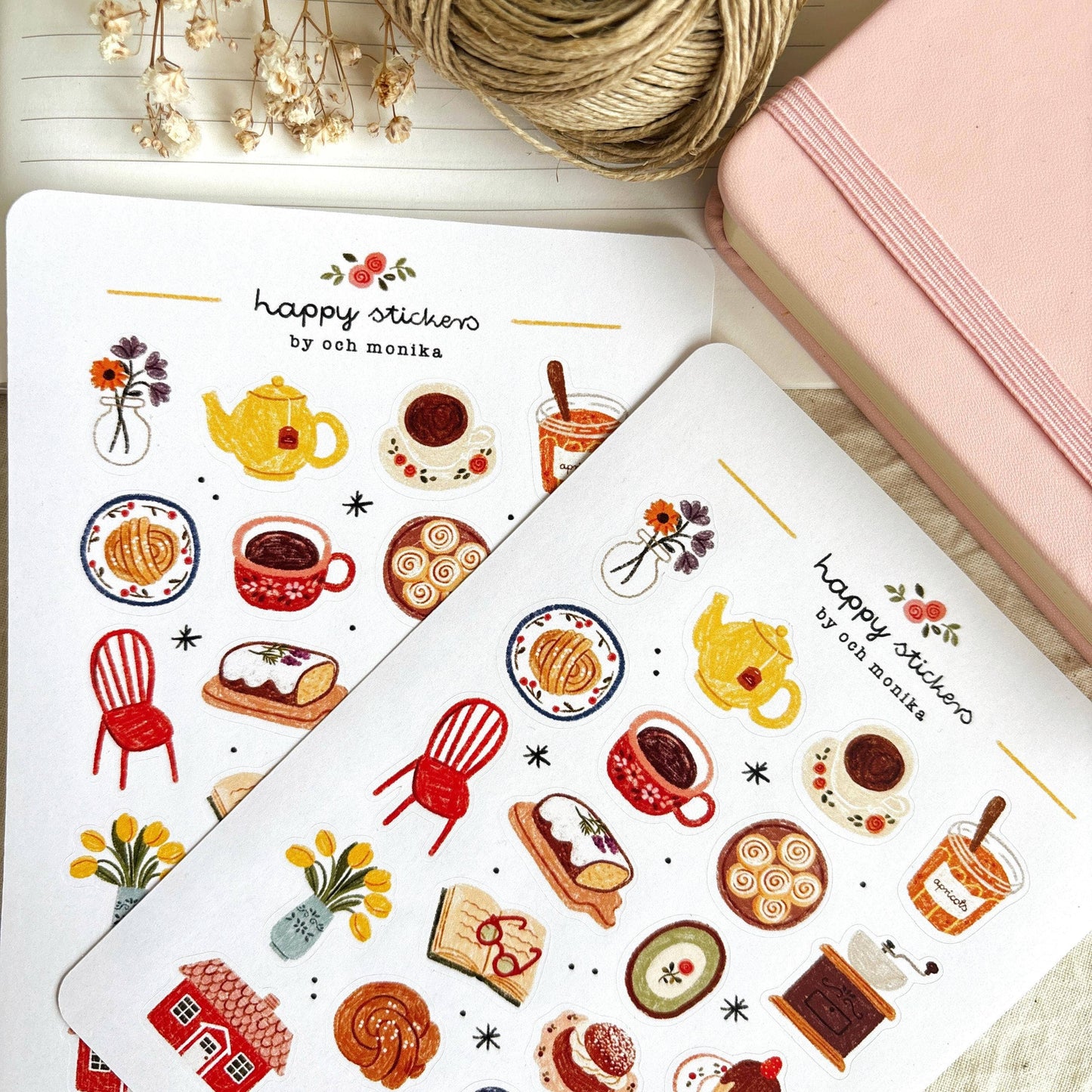 Stickers décoratifs | Och Monika | Hygge Coffee Break