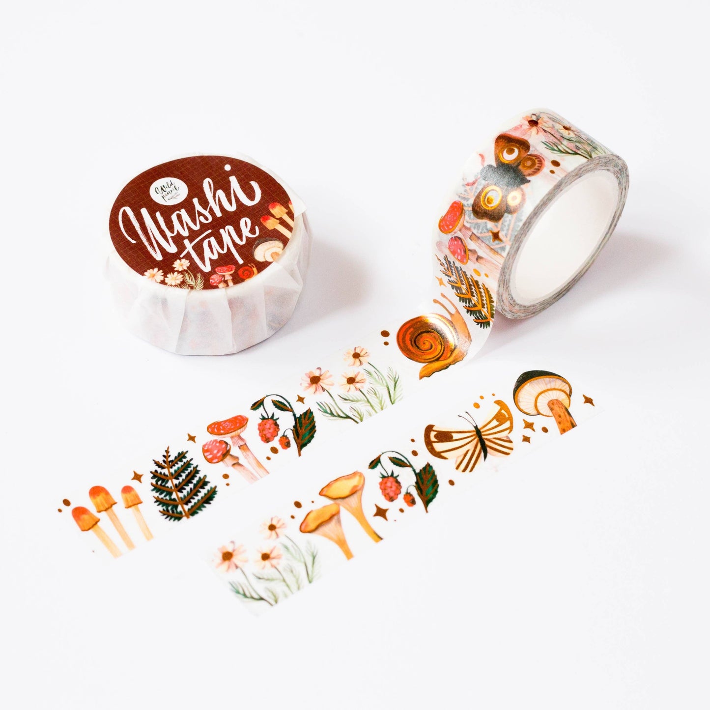 Washi tape | Wild Pencil Studio | Golden Forest
