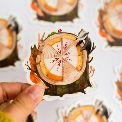 Naklejka winylowa | Wild Pencil Studio | Forest Feast