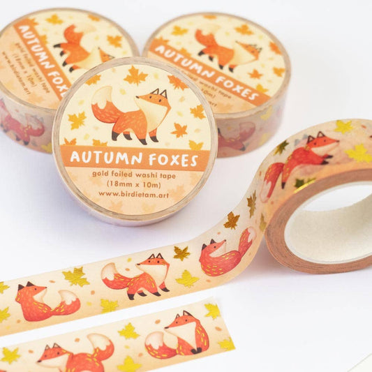 Washi tape | Birdie Tam | Frolicking foxes