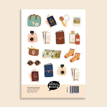 Stickers décoratifs | Grumpy Nook | Travel Essentials