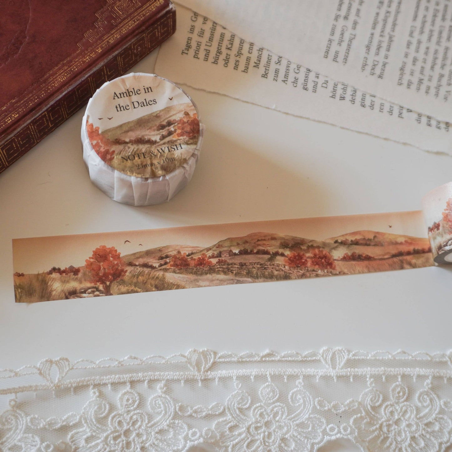 Washi tape | Note & Wish | Amble in the Dales