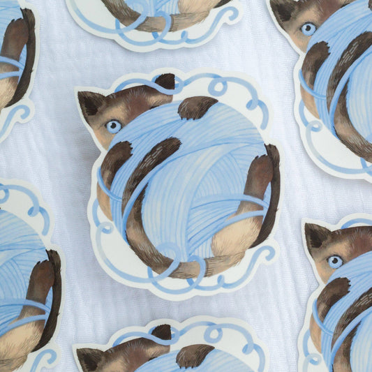 Vinyl Sticker | Wild Pencil Studio | Kitten