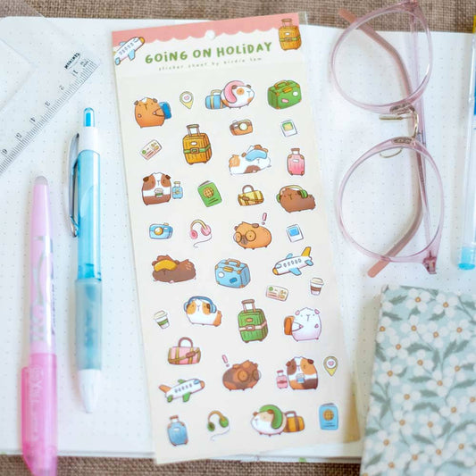 Stickers | Birdie Tam | Going on vacation