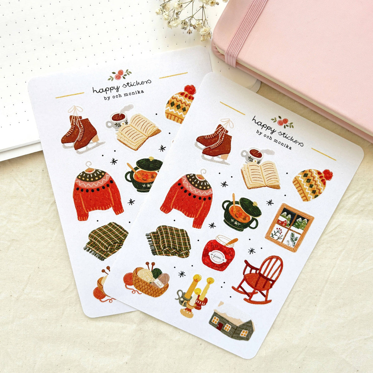 Stickers décoratifs | Och Monika | Slow Winter