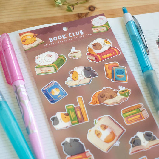 Stickers | Birdie Tam | Guinea pig book club