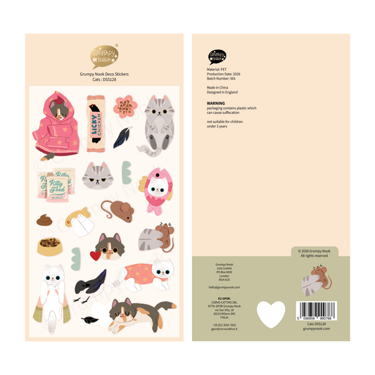 Stickers décoratifs | Grumpy Nook | Cats