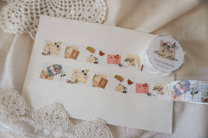 Washi tape | Note & Wish | Floral Letters