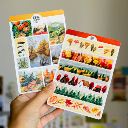 Decorative Stickers | Wild Pencil Studio | Autumn Tapes