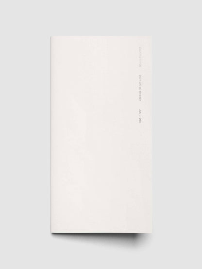 Cloth & Paper | Agenda hebdomadaire 2027 | A5 Slim