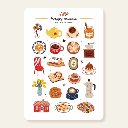 Stickers décoratifs | Och Monika | Hygge Coffee Break